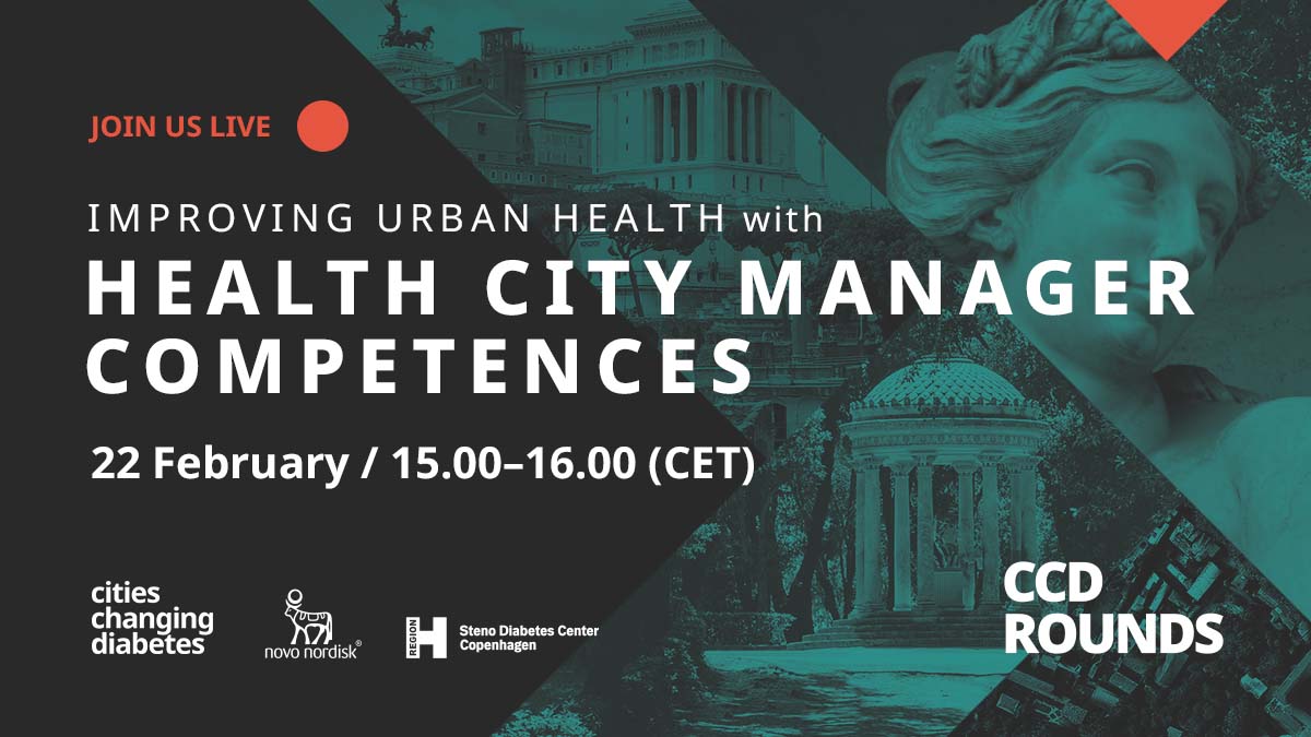 CBH Rounds #7: Improving urban health with Health City Manager competences