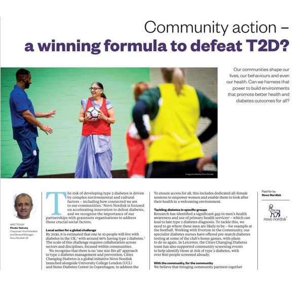 Reading tip: Community Action – a winning formula to defeat type 2 diabetes 