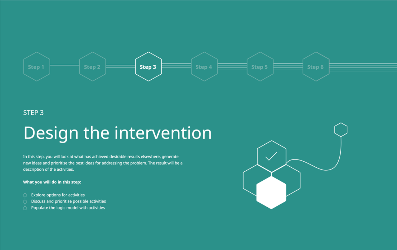 Design the intervention